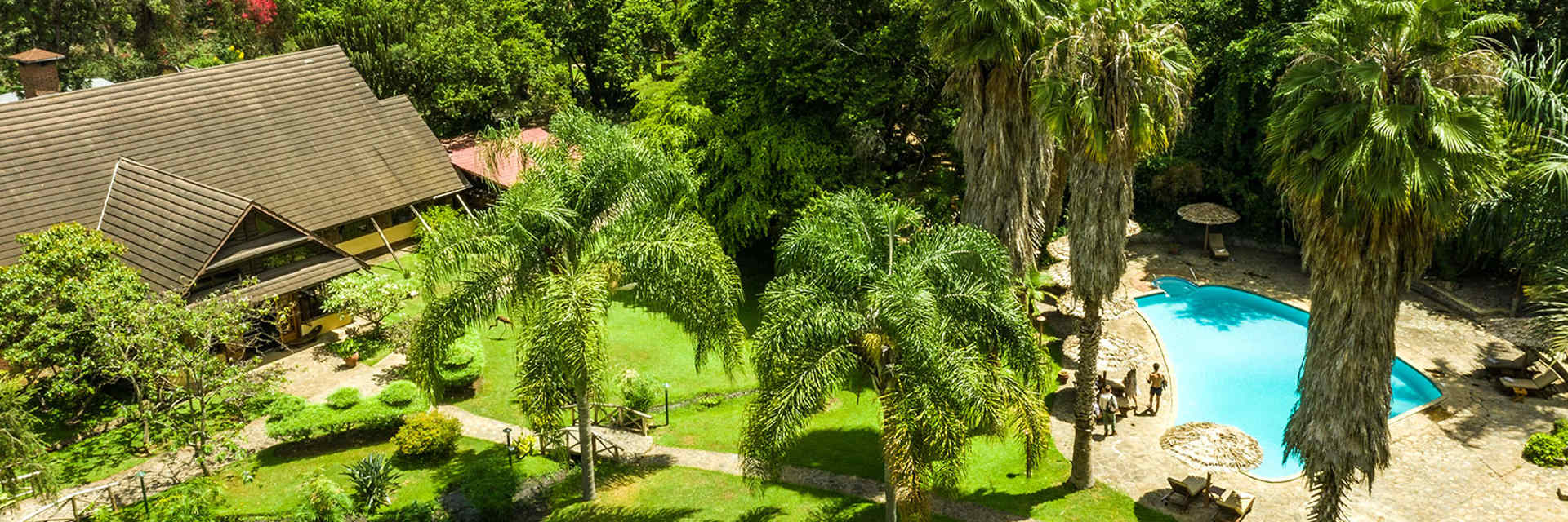 Arumeru River Lodge kleinschalige accommodatie nabij Arusha. Arumeru River Lodge kleinschalige accommodatie nabij Arusha.