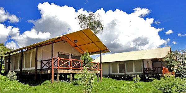 Ashnil Mara Camp standaard safari tent, Masai Mara in Kenia Ashnil Mara Camp standaard safari tent, Masai Mara in Kenia