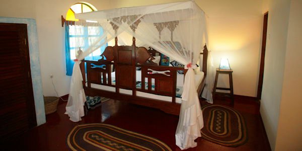 Bahari View Lodge standaard cottage inrichting, Zanzibar in Tanzania Bahari View Lodge standaard cottage inrichting, Zanzibar in Tanzania