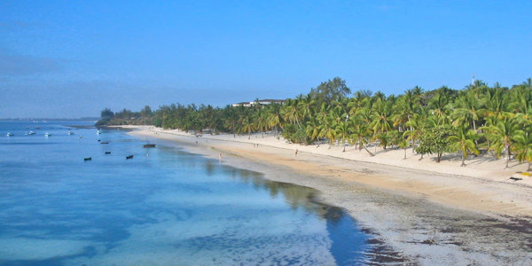 Bamburi en Shanzu Beach, Kenia Bamburi en Shanzu Beach, Kenia