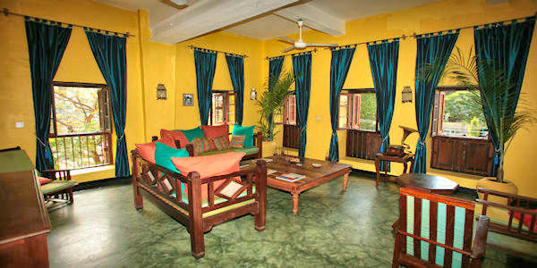 Beyt Al Salaam accommodatie lounge, Zanzibar Stone Town in Tanzania Beyt Al Salaam accommodatie lounge, Zanzibar Stone Town in Tanzania