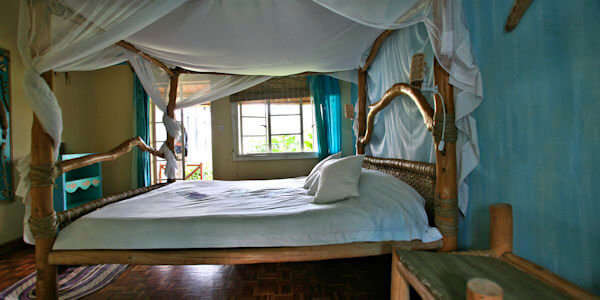 Ontdek de decoratie trends, verrassende kleuren iedere kamer heeft een eigen thema, accommodatie Naivasha Meer in Kenia