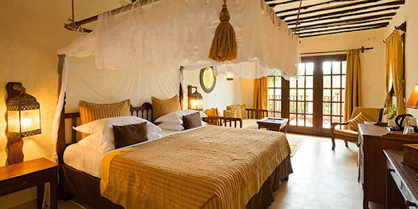 Breezes Beach Club & Spa inrichting de luxe kamer, Zanzibar in Tanzania Breezes Beach Club & Spa inrichting de luxe kamer, Zanzibar in Tanzania
