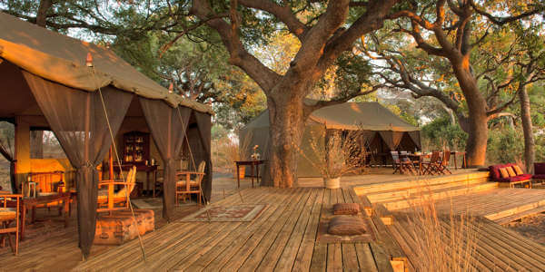 Chada Katavi Camp exterieur lounge en restaurant, Katavi Nationaal Park in Tanzania