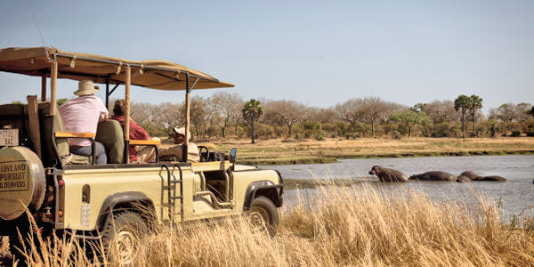 Chada Katavi Camp 4wd gamedrive, Katavi Nationaal Park in Tanzania
