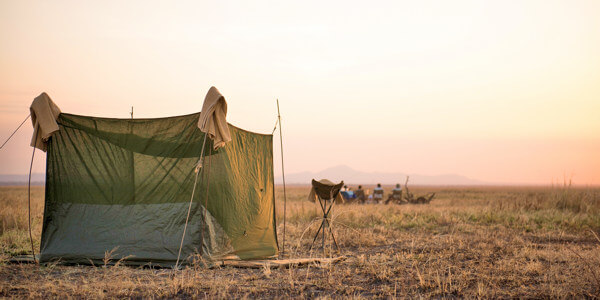 Chada Katavi Camp accommodatie fly-camp chada savanne, Katavi Nationaal Park in Tanzania