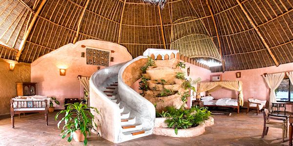 Chale Island Resort suite on the rocks, Chale Island in Kenia Chale Island Resort suite on the rocks, Chale Island in Kenia