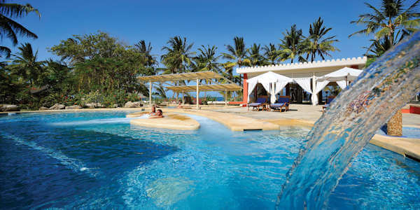 Diamonds Dream of Africa accommodatie zwembad restaurant, Malindi in Kenia Diamonds Dream of Africa accommodatie zwembad restaurant, Malindi in Kenia