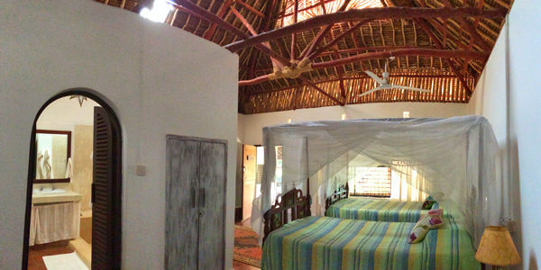 Diani House accommodatie turtle interieur, Diani Beach in Kenia