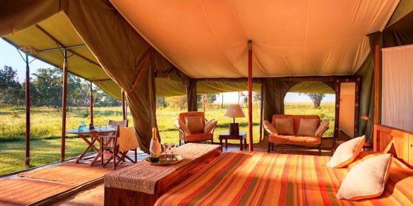 Elephant Pepper Camp - Masai Mara, Kenia - Interieur safaritent