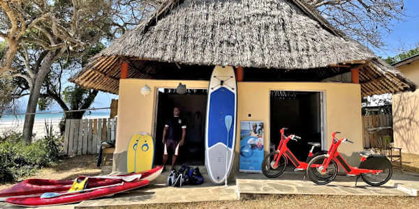 Eleven Pearl Boutique Hotel accommodatie sportcentre, Galu Beach in Kenia Eleven Pearl Boutique Hotel accommodatie sportcentre, Galu Beach in Kenia