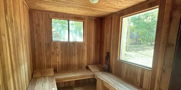 Eleven Pearl Boutique Hotel sauna, Galu Beach in Kenia Eleven Pearl Boutique Hotel sauna, Galu Beach in Kenia