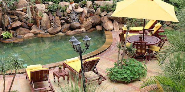 Fairview Hotel  the atrium, Nairobi in Kenia