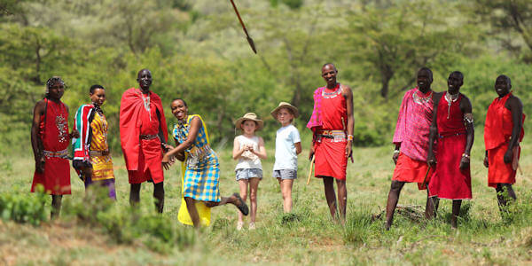 Familie reizen reizen door Rondreis Kenia