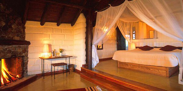 Great Rift Valley Lodge lodge room inrichting, Naivasha Meer in Kenia Great Rift Valley Lodge lodge room inrichting, Naivasha Meer in Kenia