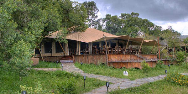 Ilora Reteats centrale ruimte en restaurant, Masai Mara in Kenia Ilora Reteats centrale ruimte en restaurant, Masai Mara in Kenia
