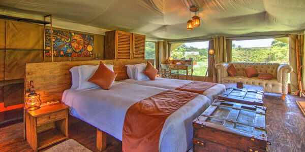 Ilora Reteats inrichting suite, Masai Mara in Kenia Ilora Reteats inrichting suite, Masai Mara in Kenia