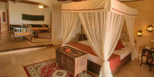Karafuu Beach Resort & Spa accommodatie vip-suite interieur, Zanzibar in Tanzania Karafuu Beach Resort & Spa accommodatie vip-suite interieur, Zanzibar in Tanzania