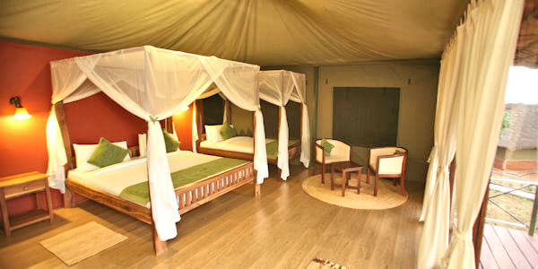 Karatu Simba Lodge - Ngorongoro Krater, Tanzania Karatu Simba Lodge - Ngorongoro Krater, Tanzania - Interieur cottage
