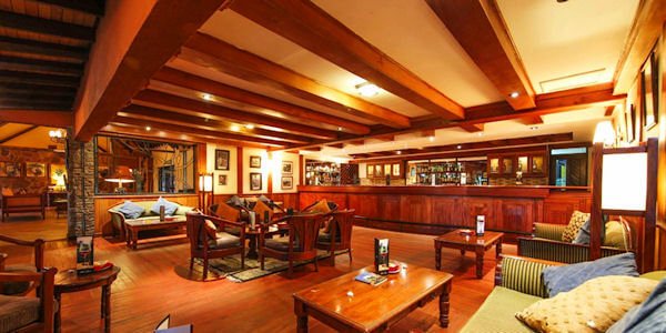 Keekorok Lodge accommodatie duma bar & lounge, Masai Mara in Kenia