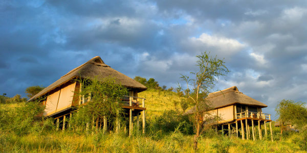 Kubu Kubu Tented Camp tweepersoonskamer, Serengeti Nationaal Park in Tanzania