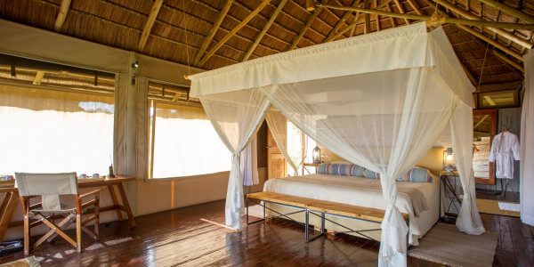 Kubu Kubu Tented Camp accommodatie tweepersoonskamer, Serengeti Nationaal Park in Tanzania