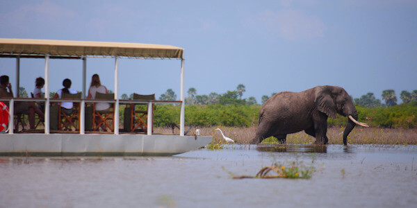 Laba Siwandu Safari Camp accommodatie boot safari rufiiji rivier, Nyerere Nationaal Park in Tanzania Laba Siwandu Safari Camp accommodatie boot safari rufiiji rivier, Nyerere Nationaal Park in Tanzania