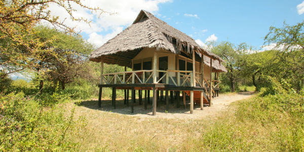 Lake Burunge Tented Camp exterieur safaritent, Tarangire Nationaal Park in Tanzania