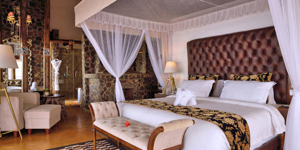 Lake Manyara Kilimamoja Lodge inrichting suite, Manyara Nationaal Park in Tanzania Lake Manyara Kilimamoja Lodge inrichting suite, Manyara Nationaal Park in Tanzania