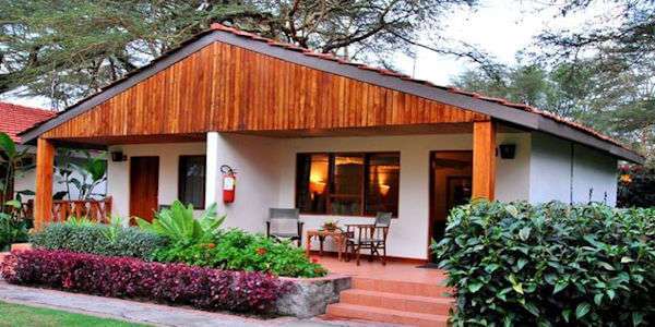Naivasha Country Club standaard kamer, Naivasha Meer in Kenia Naivasha Country Club standaard kamer, Naivasha Meer in Kenia
