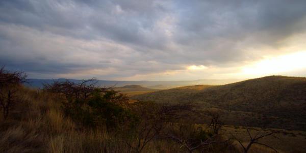 Sundowner Lewa Downs, Lewa Downs in Kenia Sundowner Lewa Downs, Lewa Downs in Kenia