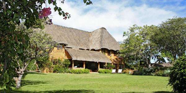 Lewa Wilderness Lodge ranch house, Lewa Downs in Kenia Lewa Wilderness Lodge ranch house, Lewa Downs in Kenia