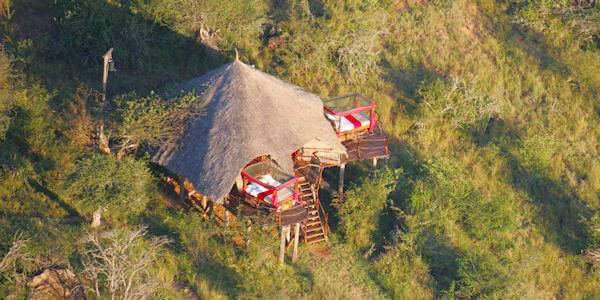 Loisaba Tented Camp starbeds familiekamer, Laikipia in Kenia Loisaba Tented Camp starbeds familiekamer, Laikipia in Kenia