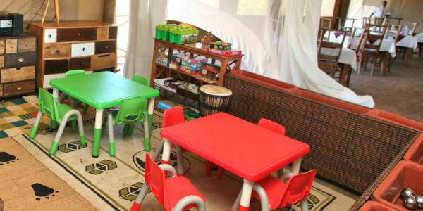 Loyk Mara Camp accommodatie kids corner, Masai Mara in Kenia Loyk Mara Camp accommodatie kids corner, Masai Mara in Kenia