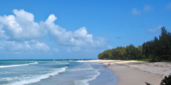 Mida kreek strand Malindi, Malindi in Kenia