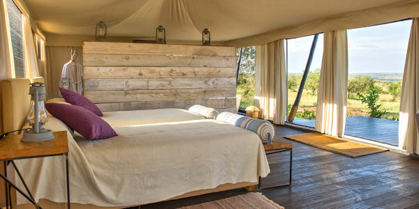 Mara Mara Tented Lodge uitzicht suite, Serengeti Nationaal Park in Tanzania Mara Mara Tented Lodge uitzicht suite, Serengeti Nationaal Park in Tanzania
