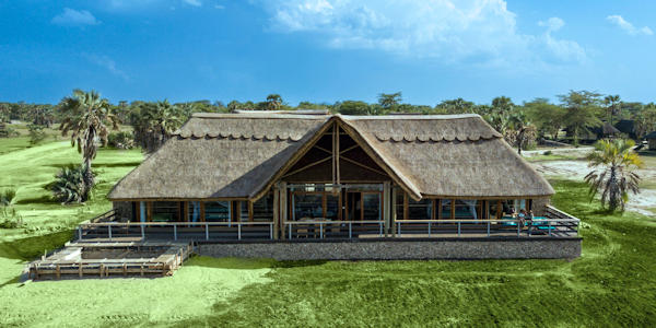 Maramboi Tented Camp accommodatie familietent met plungepool, Tarangire Nationaal Park in Tanzania