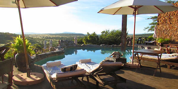 Zwembad lodge Zwembad lodge