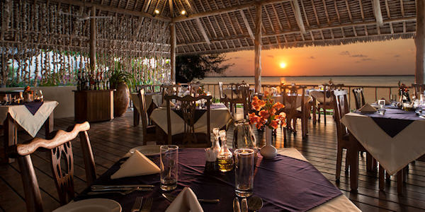 Michamvi Sunset Bay Resort sea breeze restaurant, Zanzibar in Tanzania Michamvi Sunset Bay Resort sea breeze restaurant, Zanzibar in Tanzania