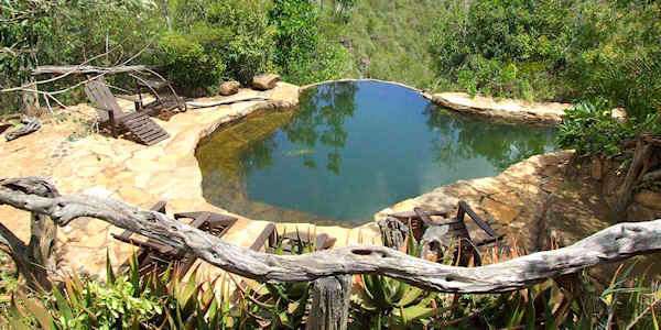 Mukutan Retreat accommodatie zwembad, Laikipia in Kenia Mukutan Retreat accommodatie zwembad, Laikipia in Kenia