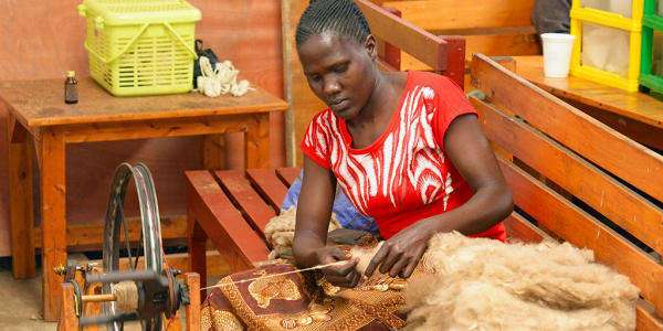 Kenana Knitters in Njoro ondersteunt vrouwen in het economisch zelfstandig te zijn.