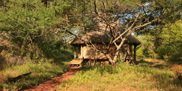 Ndarakwai Camp accommodatie exterieur safaritent, Kilimanjaro Nationaal Park in Tanzania Ndarakwai Camp accommodatie exterieur safaritent, Kilimanjaro Nationaal Park in Tanzania
