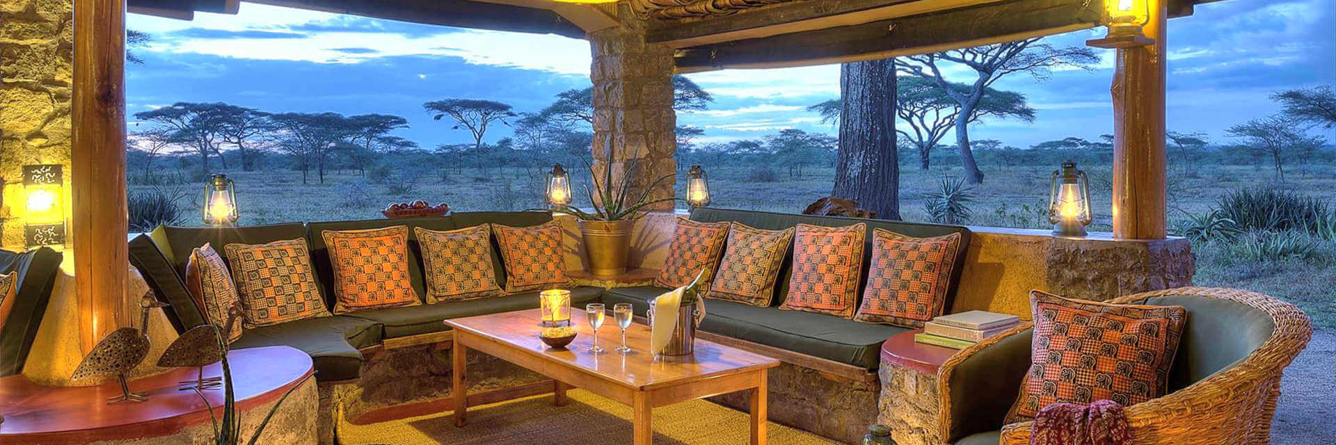 Ndutu Safari Lodge gelegen in de Ngorongoro concessie grenzend aan de Serengeti Ndutu Safari Lodge gelegen in de Ngorongoro concessie grenzend aan de Serengeti