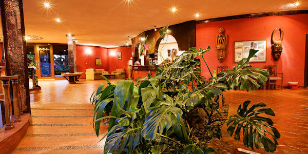 Ngorongoro Sopa Lodge accommodatie receptie, Ngorongoro Krater in Tanzania Ngorongoro Sopa Lodge accommodatie receptie, Ngorongoro Krater in Tanzania