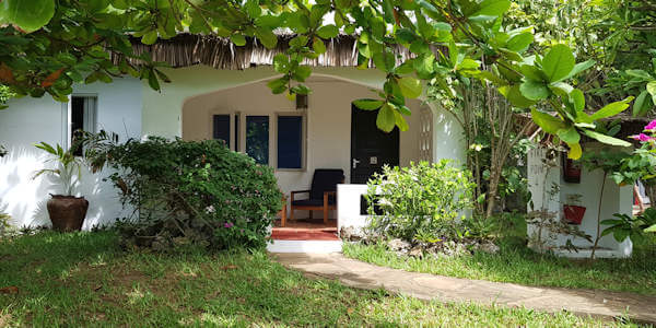 Ocean Sports Resort ocean veranda cottage, Watamu Beach in Kenia Ocean Sports Resort ocean veranda cottage, Watamu Beach in Kenia
