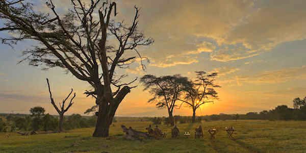 Ol Pejeta Bush Camp accommodatie sundowner, Laikipia in Kenia Ol Pejeta Bush Camp accommodatie sundowner, Laikipia in Kenia