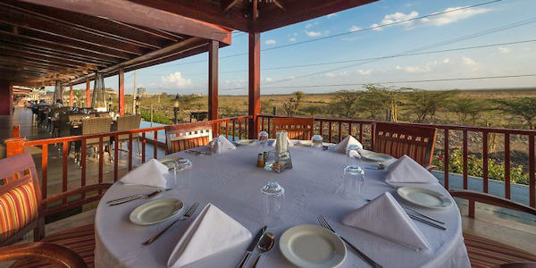 Ole Sereni restaurant big five, Nairobi in Kenia Ole Sereni restaurant big five, Nairobi in Kenia