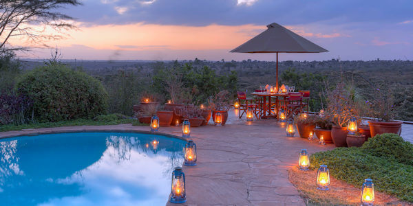 Ololo Safari Lodge accommodatie zwembad private diner, Nairobi in Kenia Ololo Safari Lodge accommodatie zwembad private diner, Nairobi in Kenia