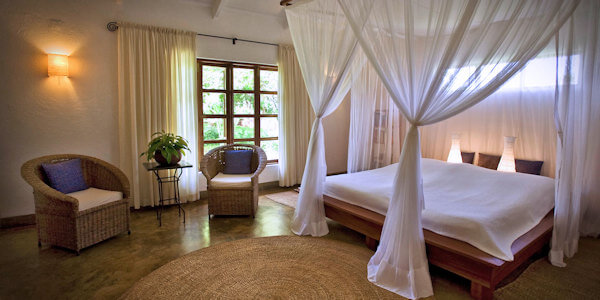 Plantation Lodge accommodatie farmhouse suite interieur, Ngorongoro Krater in Tanzania