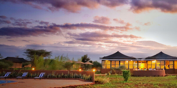 Uitzicht op Kilimanjaro Uitzicht op Kilimanjaro